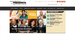 Desktop Screenshot of frederickchamber.org